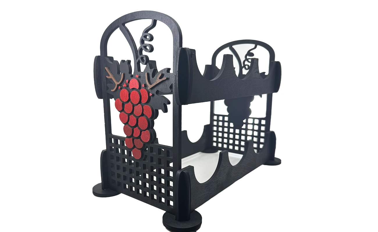 wine-rack-custom-laser-enraved-κρασί-βάση-ξύλινη-παραγγελία-χειροποίητη