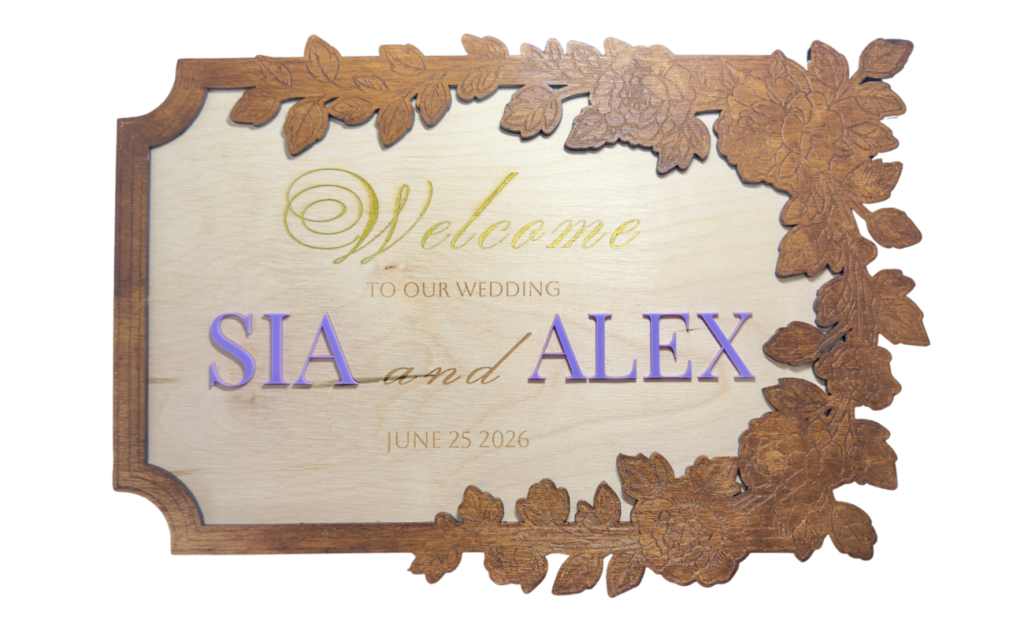 διακόσμηση-γάμος-welcome-wood-sign-wedding-decoration