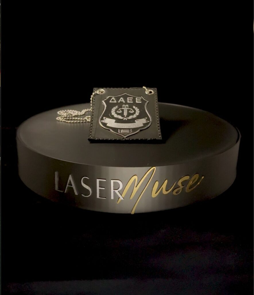 ΔΑΕΕ-Νόμισμα-τρισδάστατο-κρεμαστό-institutional-project-metal-leather-3D